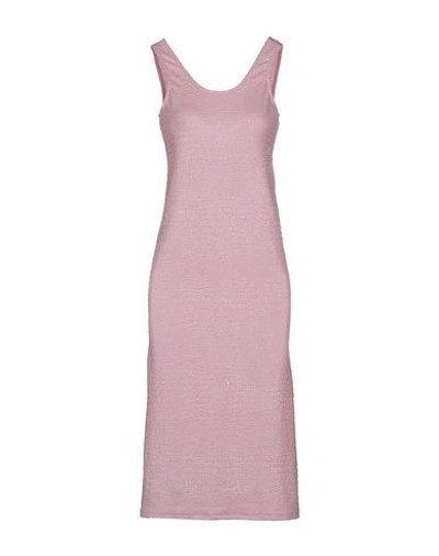 Shop American Retro Midi Dress In Pink