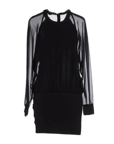 Shop Pierre Balmain Short Dresses In Black