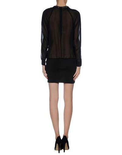 Shop Pierre Balmain Short Dresses In Black
