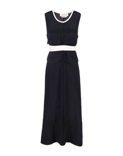 Marni Midi Dress In Black