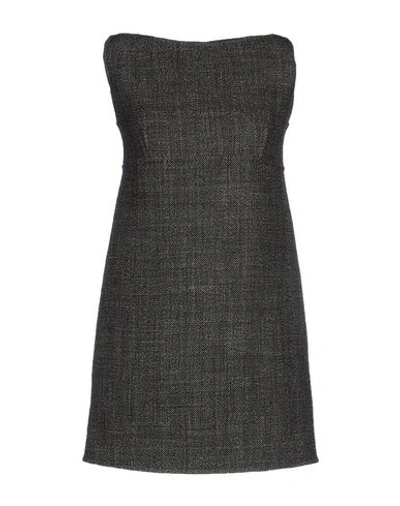 Dsquared2 Short Dress In Steel Grey
