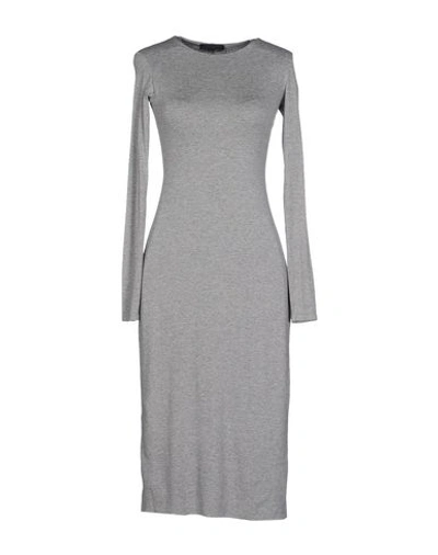 The Row 3/4 Length Dress In Grey