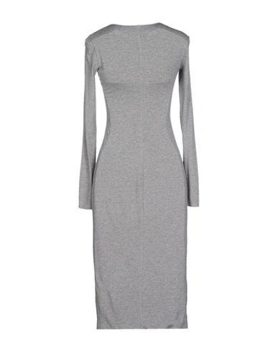 Shop The Row 3/4 Length Dress In Grey