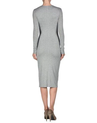 Shop The Row 3/4 Length Dress In Grey