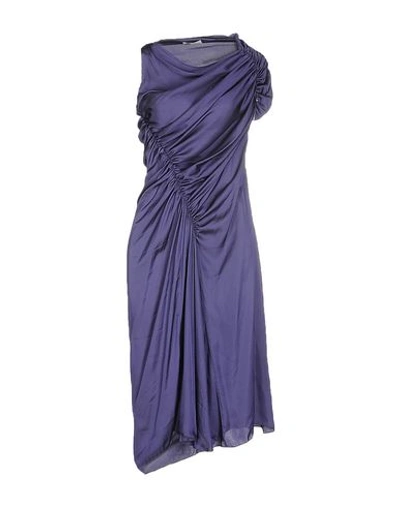 Lanvin Knee-length Dress In Purple