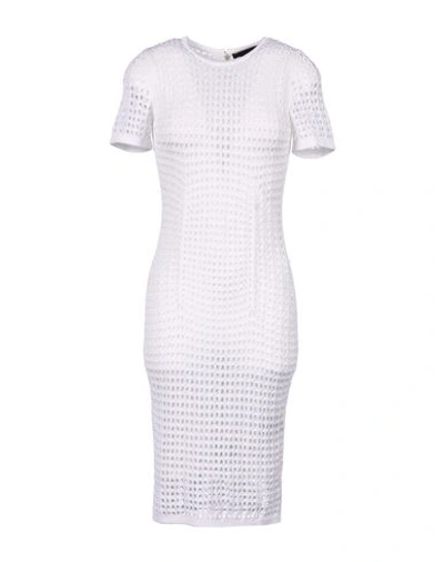 Alexander Wang Knee-length Dress In White