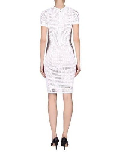 Shop Alexander Wang Knee-length Dress In White