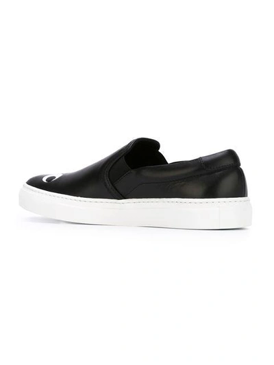 Shop Anya Hindmarch 'eyes Right In' Slip On Sneakers