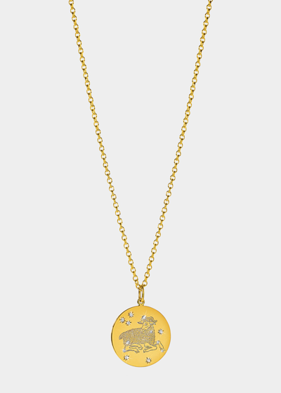 Shop Verdura Zodiac Pendant Necklace, Aries