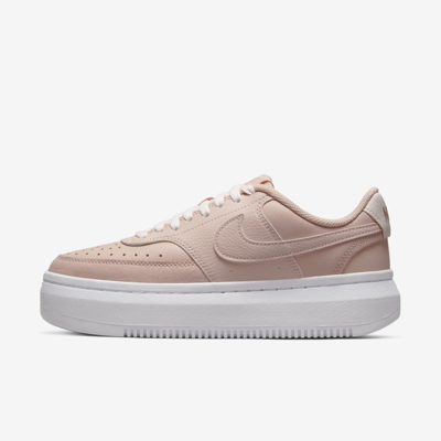 Shop Nike Women's Court Vision Alta Shoes In Pink