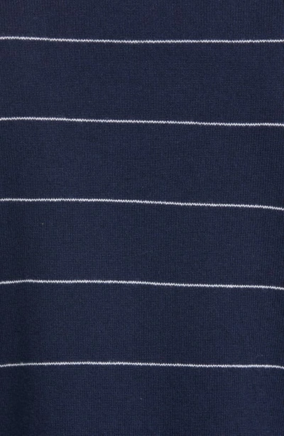 Shop Apc Pull Ambrose Stripe Cashmere Sweater In Blue