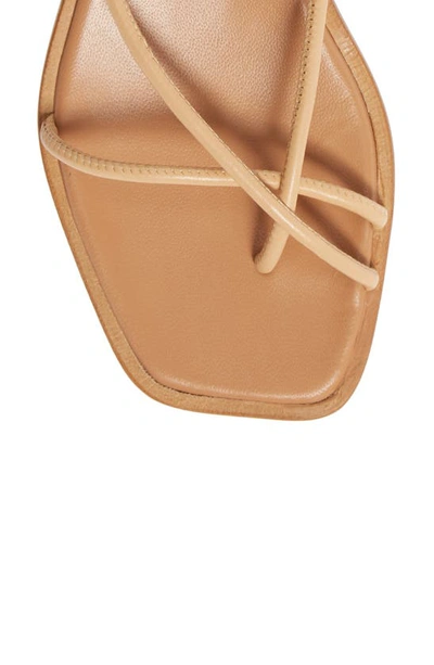 Shop Loq Ara Sandal In Dune Leather