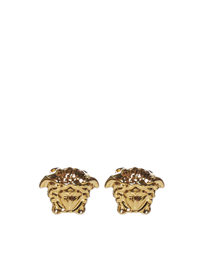 Shop Versace Earring In Gold