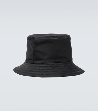 Shop Givenchy Logo Nylon Bucket Hat In Black