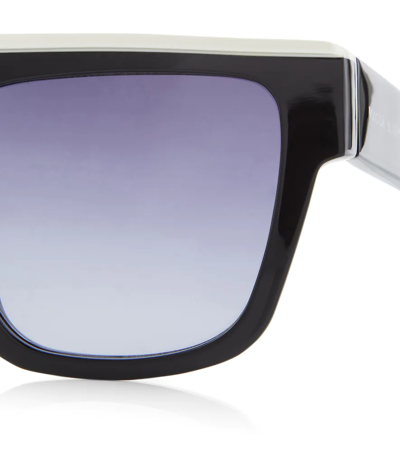 Shop Magda Butrym Flat-top Sunglasses