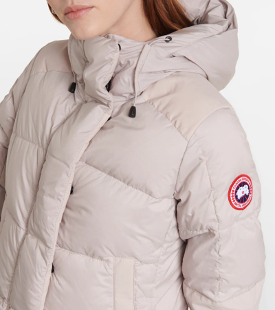 Shop Canada Goose Alliston Quilted Down Coat In Lucent Rose