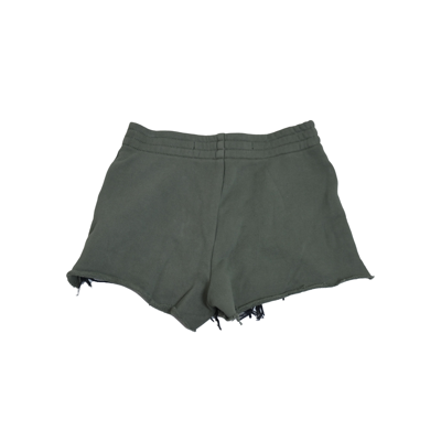 Shop Alexander Wang Bite Clash Shorts Grey Aged With Moss In 26