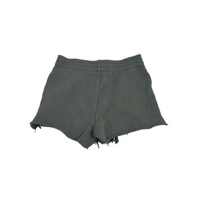 Alexander Wang 'bite' Frayed Cuff Denim Shorts In 26