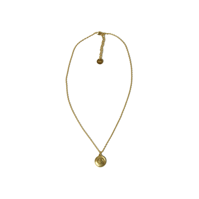 Dior Cd Logo Necklace Gold In Default Title