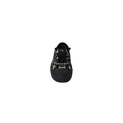 Dior D Leopard Cotto Walk N  Sneakers Natural In 35.5