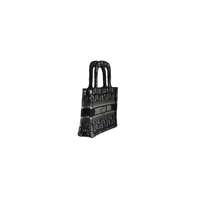 Dior Mini Book Tote Blue In Default Title