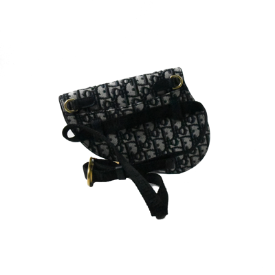 Dior Saddle Waist Bag Blue In Default Title