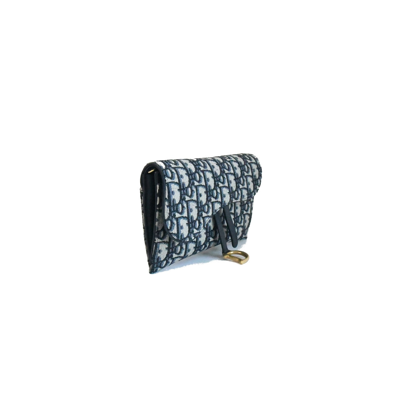 Dior Saddle Wallet On Chain In Default Title