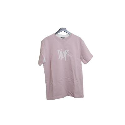 Shop Dior X Shawn T-shirt Pink In Xxl