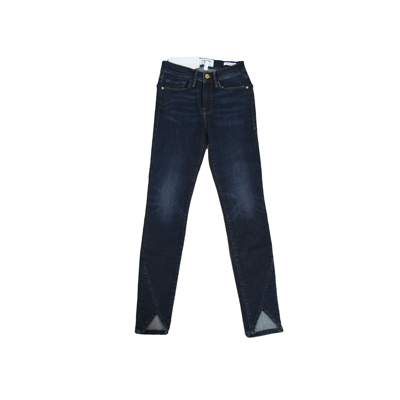 Frame Mid Rise Skinny Fit Jeans Denim In 25