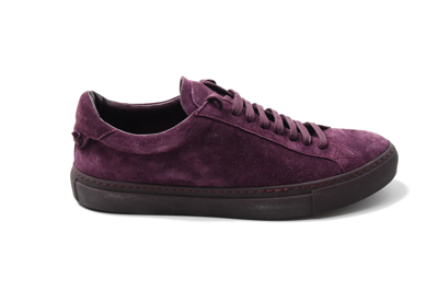 Givenchy Low Sneaker Suede Pale Burgundy In Us 13