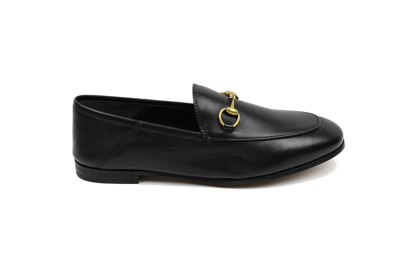 Gucci Horsebit Leather Loafer Nero In Black