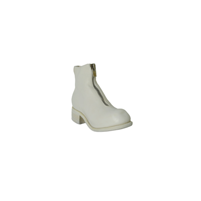 Guidi Zipped Ankle Boots White In Us 16