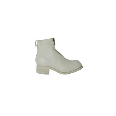 Guidi Zipped Ankle Boots White In Us 16