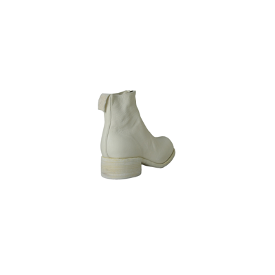 Guidi Zipped Ankle Boots White In Us 16