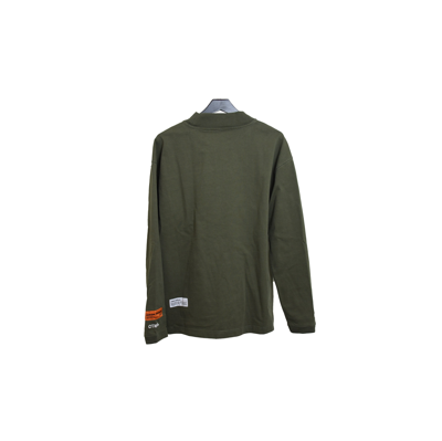 Heron Preston Ls Turtleneck Ctnmb Dark Olive In Xxl