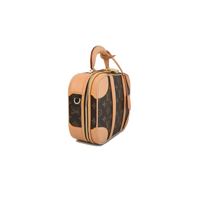 Pre-owned Louis Vuitton Mini Luggage Monogram Brown In Default Title