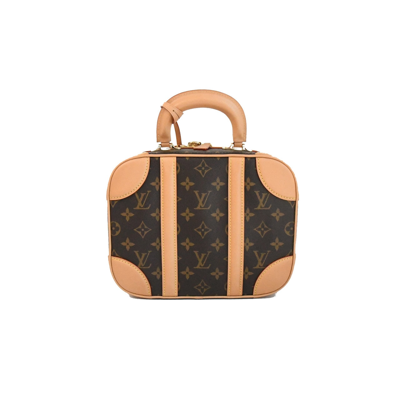 Pre-owned Louis Vuitton Mini Luggage Monogram Brown In Default Title