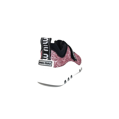 Miu Miu Glitter 7 Rosa In Us 16
