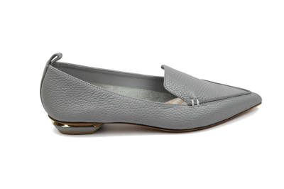 Nicholas Kirkwood Grey Beya Bottalato Loafer In Us 16
