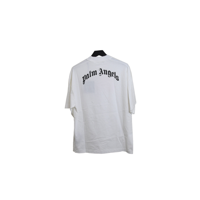 Palm Angels Bear Over Tee White Brown In Xxl