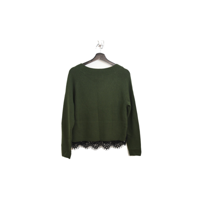 Robert Rodriguez Xo V-neck Sweater Green In Xxl