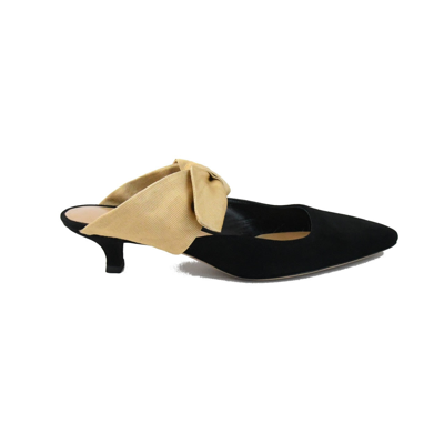 The Row Coco Suede And Moire Pumps In Us 16