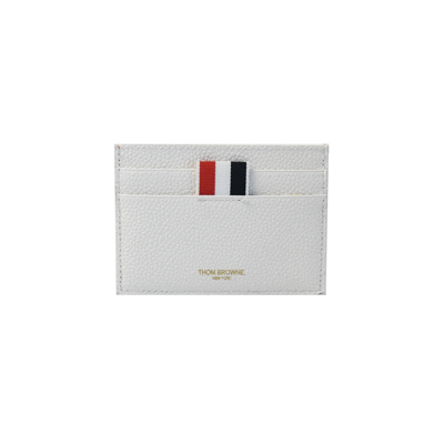 Shop Thom Browne Card Holder Tennis Orange In Default Title