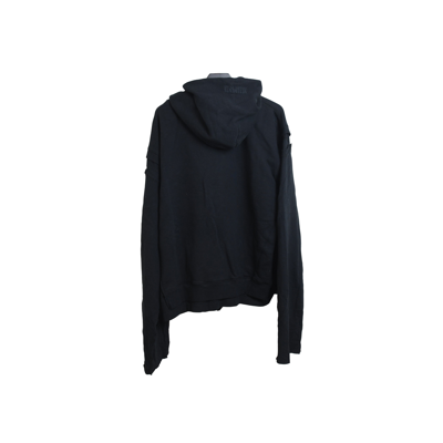 Vetements Patched Long Sleeve Hoodie Hiphop Black In Xxl