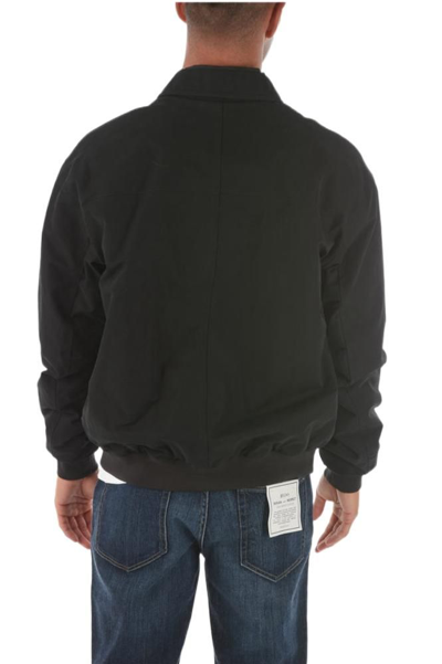 Shop Ermenegildo Zegna Men's Black Other Materials Outerwear Jacket