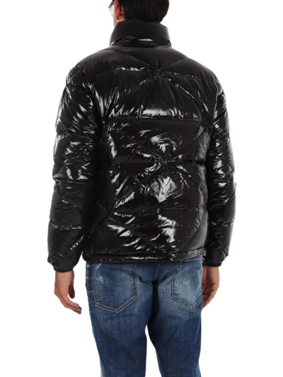 Shop Philipp Plein Men's Black Other Materials Outerwear Jacket