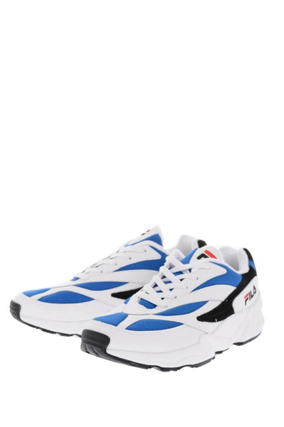 Shop Fila Men's White Other Materials Sneakers