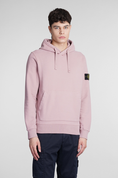 Stone Island Sweatshirt In Rose pink Cotton ModeSens