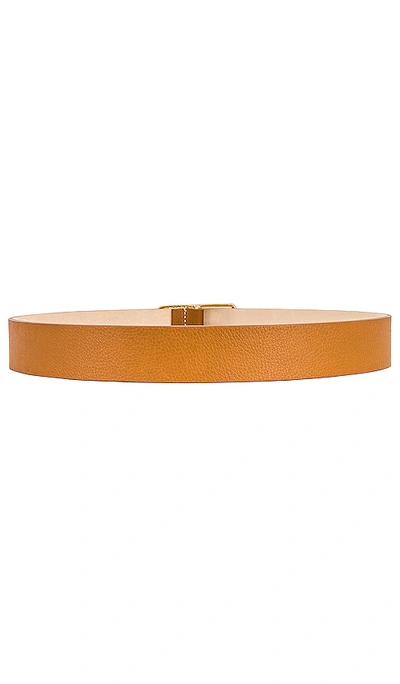 Shop B-low The Belt Milla Belt In Cuoio & Gold