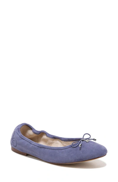 Shop Sam Edelman Felicia Flat In Dusty Violet